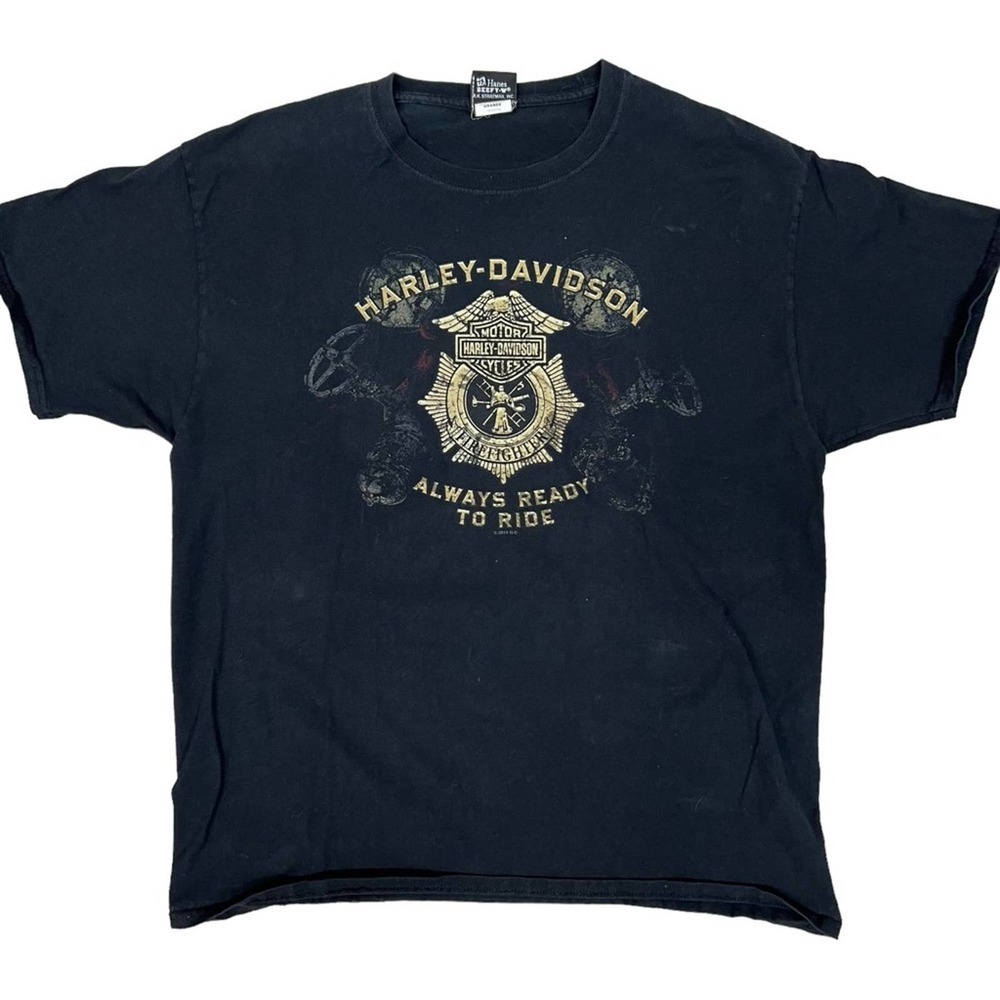Harley Davidson Firefighter Tee